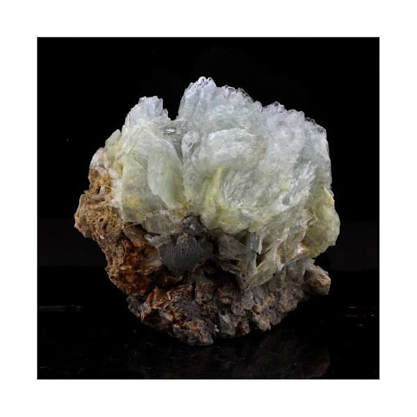 Sten og mineraler. Baryt. 470,50 øre. Le Mas Mine, Soyons, Ardèche, Frankrig.