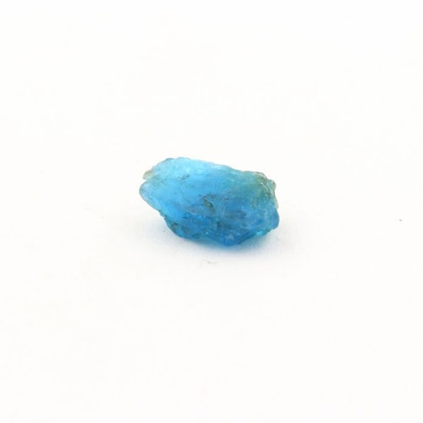 Pierre - ABIJOUX - Neonblå apatite - 2.295 ct - 10 x 7 x 4 mm - Ægthedokument Blå