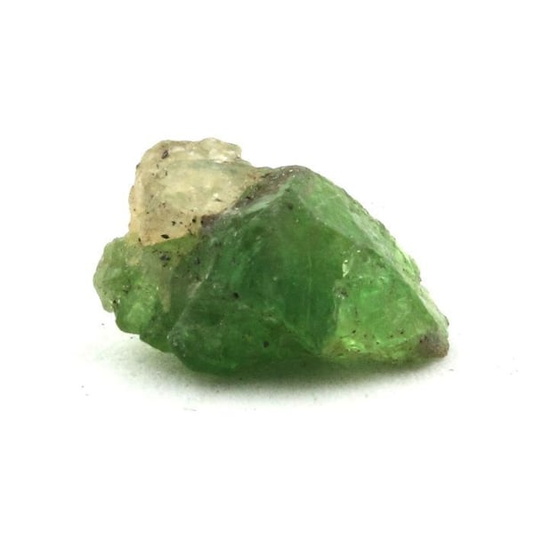 Sten og mineraler. Tsavorite granat. 4,11 ct. Manyara-regionen, Tanzania.