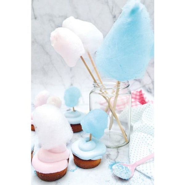 100 pinde til candyfloss kastanj