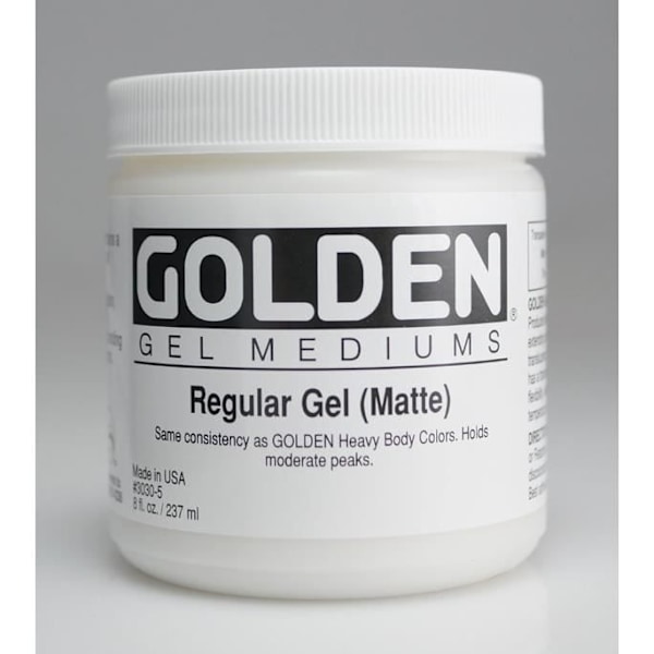Gel de base Mat (Regelmæssig Gel) 473 ml - Golden Incolore