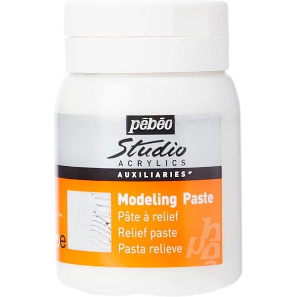 Pébéo Akrylmaling 1 Potte på 500 ml Hvid - 524150