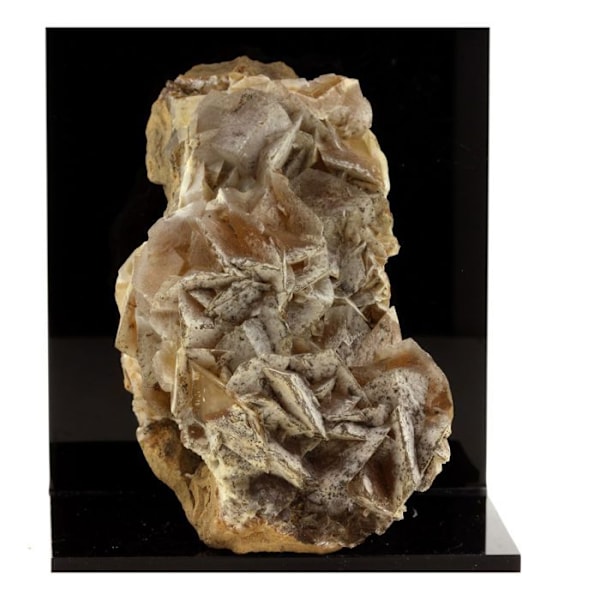 Sten og mineraler. Calcit. 1372,5 øre. Lozère, Occitanie, Frankrig.