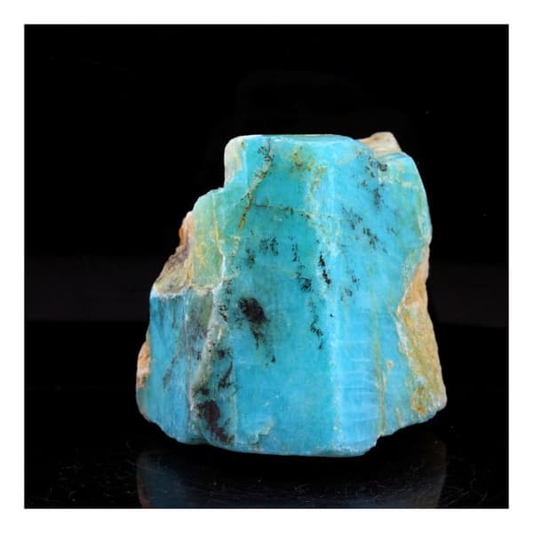 Sten og mineraler. Amazonit. 344,0 øre. Konso, Etiopien.