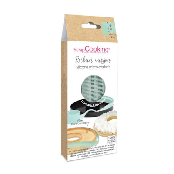 Silicone mikroporerad bakmatta - Scrapcooking Grön