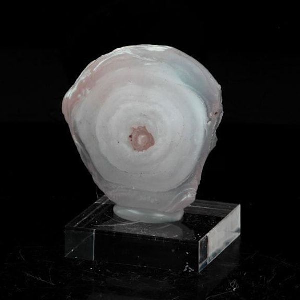 Pink kalcedon - ABIJOUX - Saddle Mountain, Arizona, USA - 39,5 ct - Naturmaterialer