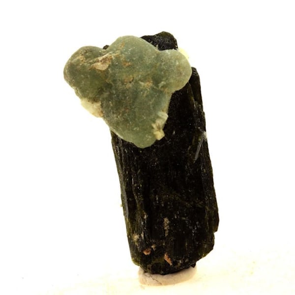 Sten og mineraler. Prehnite + Epidote. 83,0 øre. Bendougou, Kayes, Mali.
