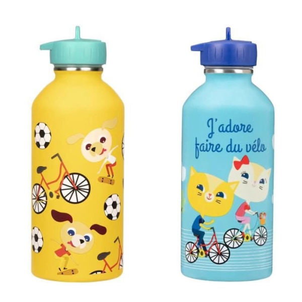 2 vattenflaskor för barn - Cykel