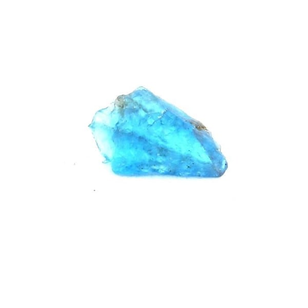 Kivet ja Mineraalit. Neonsininen apatiitti. 0,83 ct. Betroka, Anosy, Madagaskar.