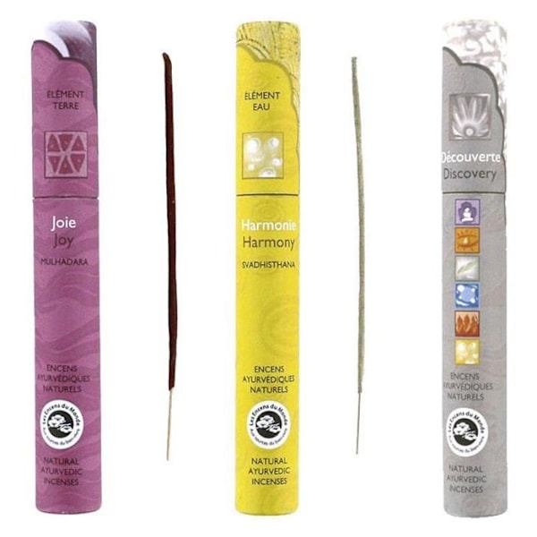 Ayurvedisk røgelsesæt - glæde, harmoni, opdagelse