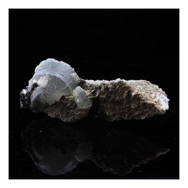 Krystal - ABIJOUX - Prehnite - 30,5 ct - Grøn - Blandet