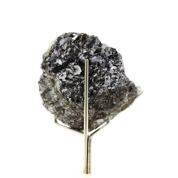 Sten og mineraler. Galena. 485,60 øre. La Combe, Allemond, Oisans, Isère, Frankrig.