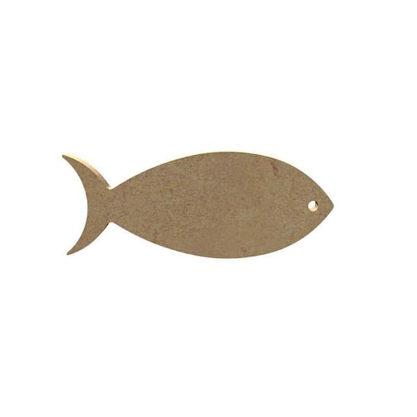 MDF-puutappi koristeluun - 10 cm kastanj