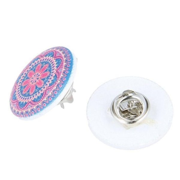 Attache Pin's 1 cm 10 kappaletta Silver