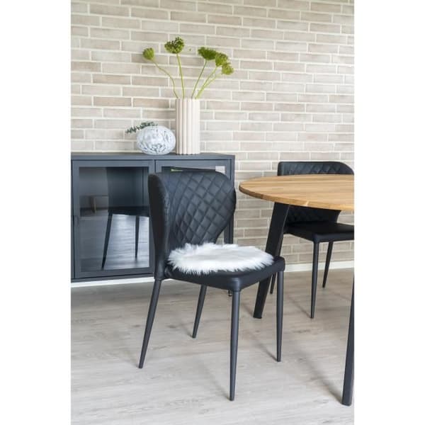 House Nordic Lammeskindspude Vit