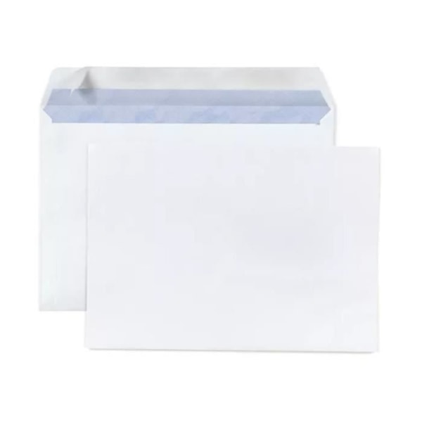 400 vita papperskuvert - 16,2 x 22,9 cm