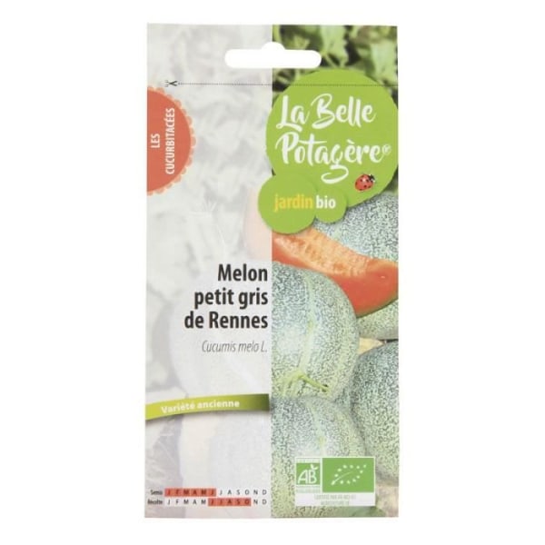 Frön för sådd - Melon Petit gris de Rennes - 0,6 g