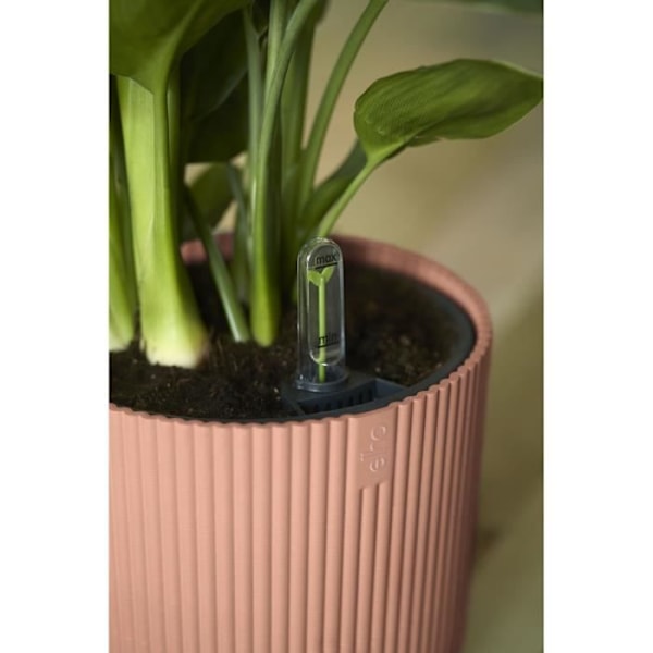 VIBES Rund Blomkruka - Plast - Ø22 - Puderrosa Puderrosa