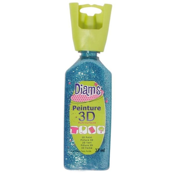 Diam's 3D - Turkis - Glitter - 37 ml - Diam's