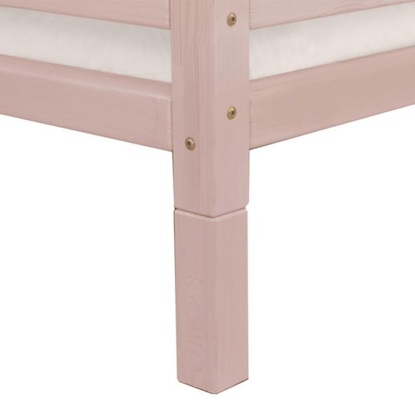 6 sänkyjalkaa 20 cm FOOT pastellin pinkki Rosa