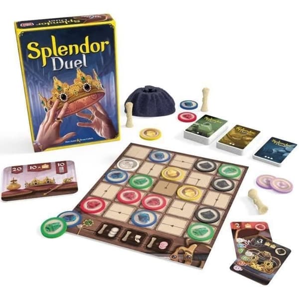 Splendor Duel - Asmodee - Lautapeli Flerfärgad