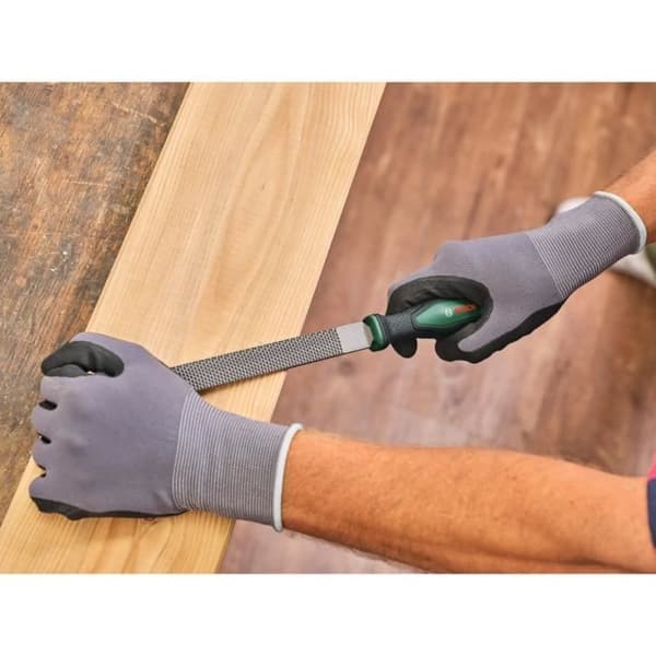 Bosch Sæt af 5 filer (rund/demi-rund/flad/triangulær/kvadratisk ; hård karbacoater ; medium gang 2 ; Softgrip)