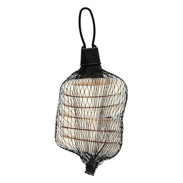 Gardinstänger - Creotime - 5,5 x 4 cm - Trä - Brunt - 6 stycken kastanj
