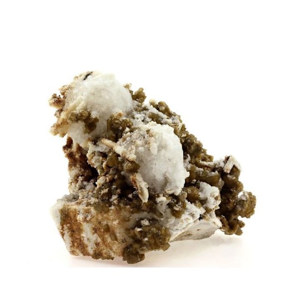 Analcime + Siderite 2245,0 karat Flerfärgad