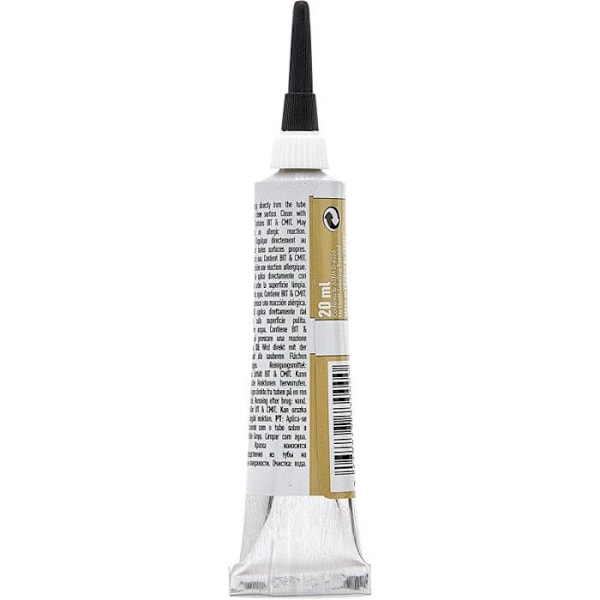 Pébéo 773300 Akrylglas Opaque 1 Rør Guld 20 ml gyllene