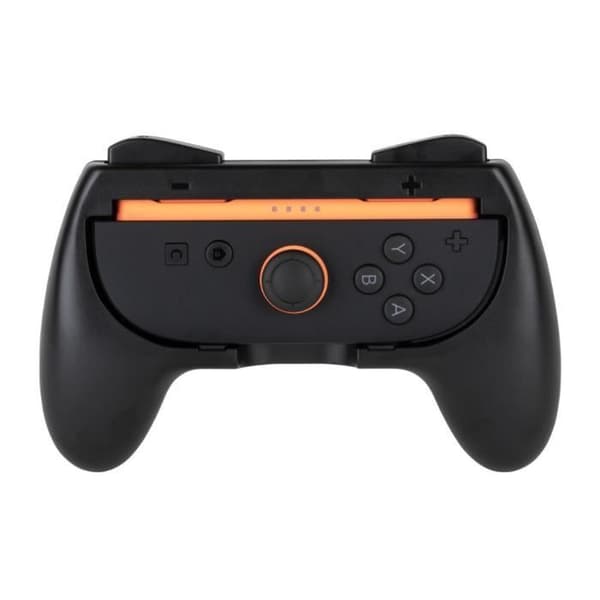 Paire af Joy-Con holdere - KONIX - Nintendo Switch 2 - Klassisk controller form - Sort Svart