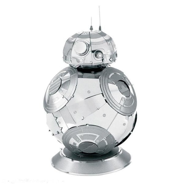 Metal Construction Game - METAL EARTH - Star Wars BB8 - Att montera själv - Grå - Minimiålder 14 år Grå