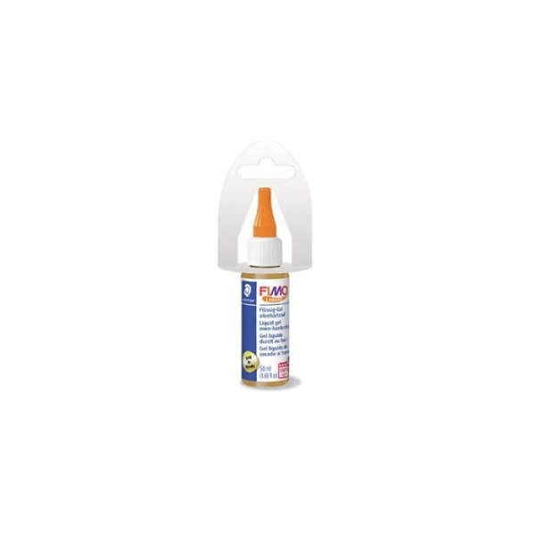 Fimo Gel - FIMO - Gold Color Liquid - 50ml - Kovettuu uunissa - Pehmeä kypsennyksen jälkeen