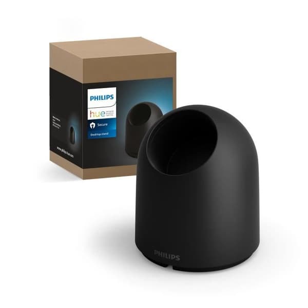 Bordstöd för inomhuskamera - Philips Hue - Secure - Svart Svart