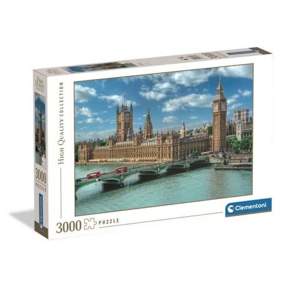 CLEMENTONI - 3000 bitar - Parlamentets hus