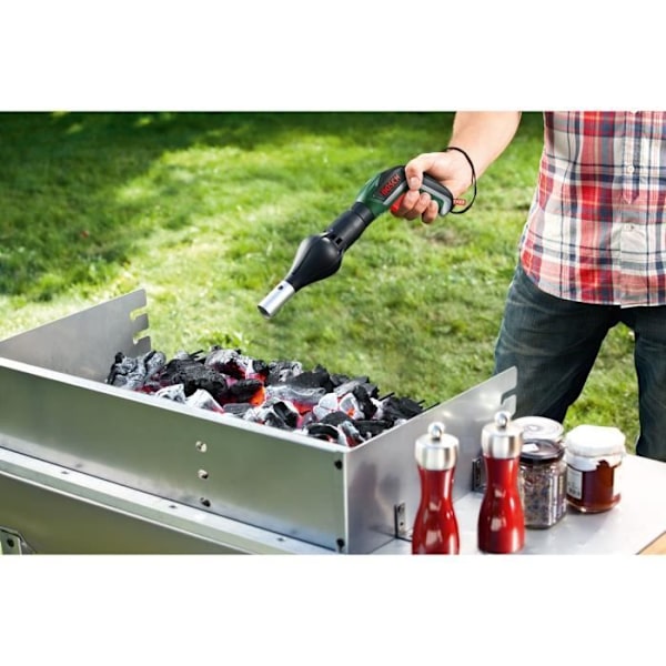 Adapter til genoplivning af gløder Bosch - Grill - til Bosch IXO skruemaskine Grøn
