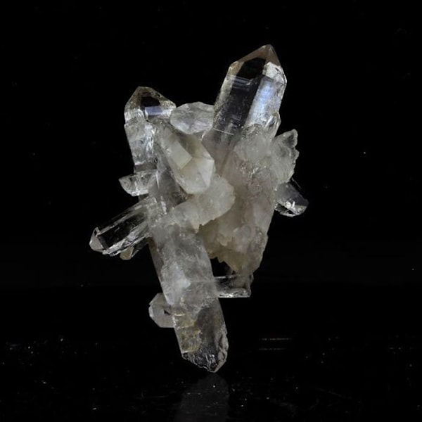 Sten og mineraler. Røgkvarts. 70,0 ct. Alpe d'Huez, Frankrig.