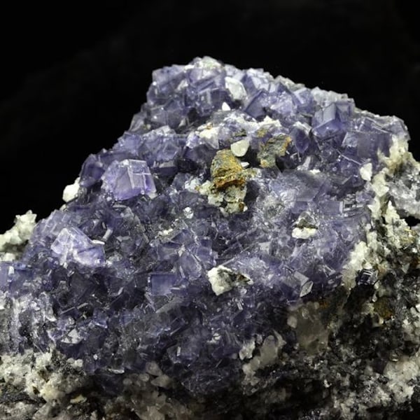 Sten og mineraler. Fluorit. 932,5 øre. Yanci, Igantzi, Navarra, Spanien.