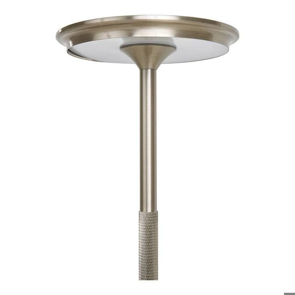 Lyneham LED genopladelig bordlampe dekor sølv. Silver