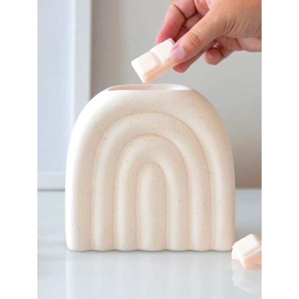 Keraaminen kaari-tyylinen poltin, kiviefekti Beige