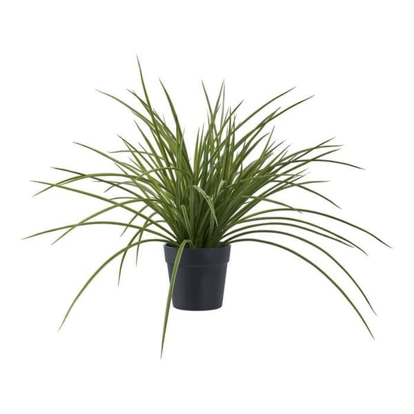 Konstgjord grön gräs 45 cm Grön