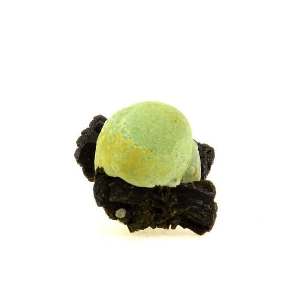 Sten og mineraler. Prehnite + Epidote. 207,5 øre. Bendougou, Kayes, Mali.