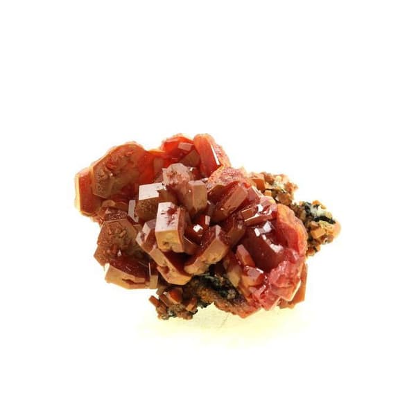Sten og mineraler. Vanadinit. 120,5 ct. Mibladen Mining District, Midelt, Marokko.