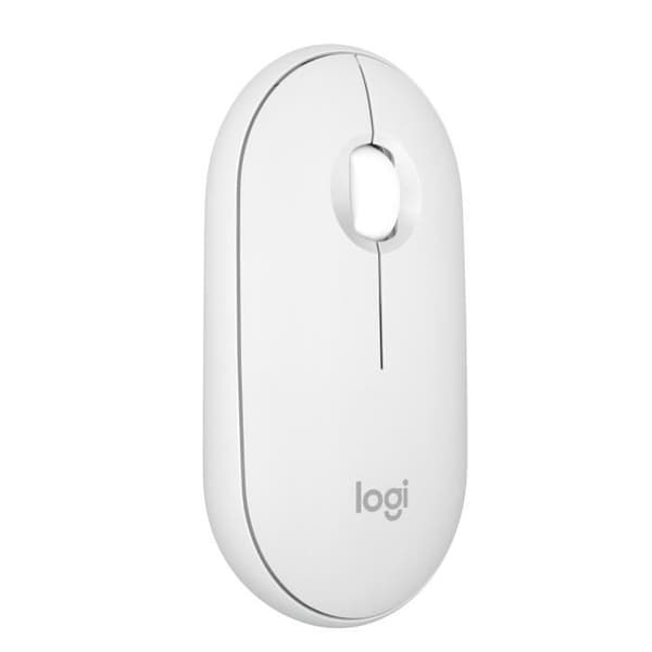 Mus - Trådløs - Logitech - Pebble Mouse 2 M350s - Hvid