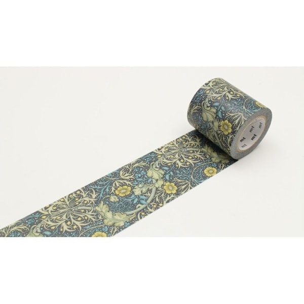 Maskiteippi MT William Morris 5 cm merilevät Grön