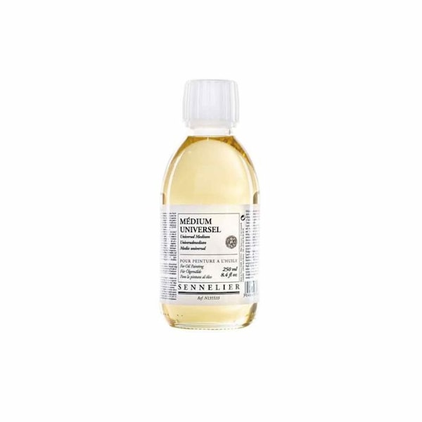 Transparent universal medium til oliemaling 250 ml Transparent