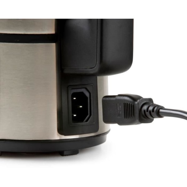 DOMO opvarmet blender - Rustfrit stål - 1,2 L - 6 programmer - 800 Watt - DO727BL