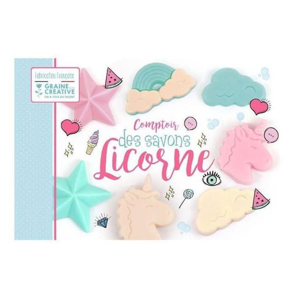 2 DIY unicorn tvål lådor