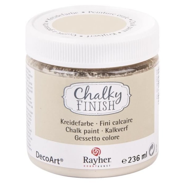 Kridtkunst til porøst materiale 236 ml Beige