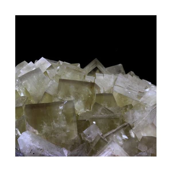 Sten og mineraler. Fluorit. 4237,0 cents. Avellan mine, Var, Frankrig.