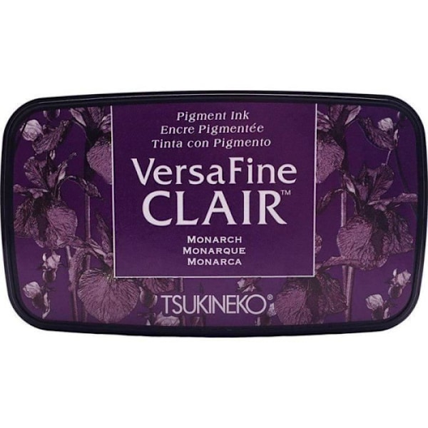 Encre Versafine Clair - Tsukineko - Monarch - Hurtig tørring - Vandafvisende - 24 strålende farver 24 sublime farver i strålende nuanc